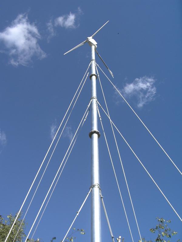 Ветроэлектрическая установка SWG 1 кВт на мачте 12 м
